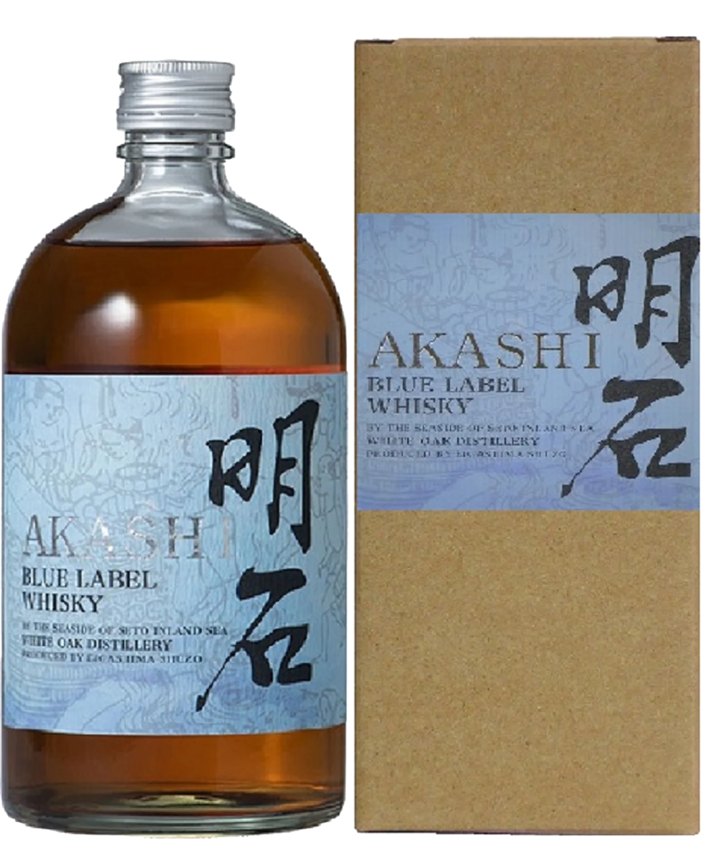 Akashi White Oak Blue Japanese Blended Whisky 700mL
