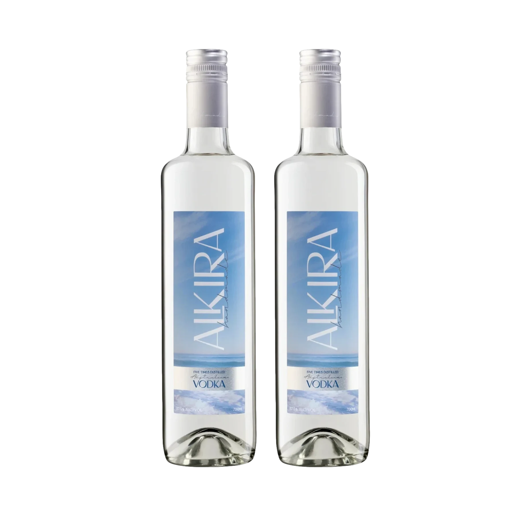 Alkira Vodka 700mL 2 Bottles
