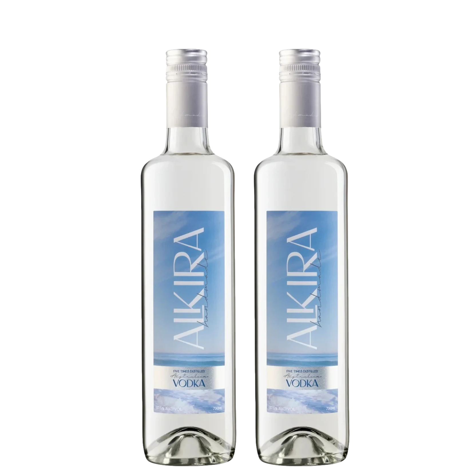 Alkira Vodka 700mL 2 Bottles