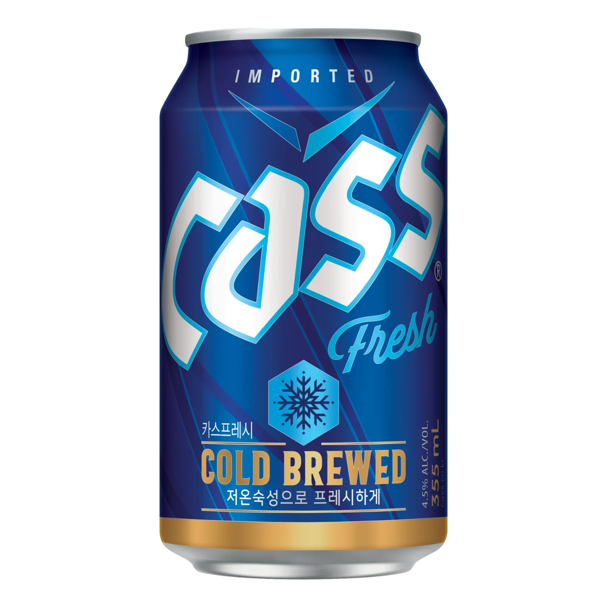 Cass Fresh Beer Can 355mL 24 Pack