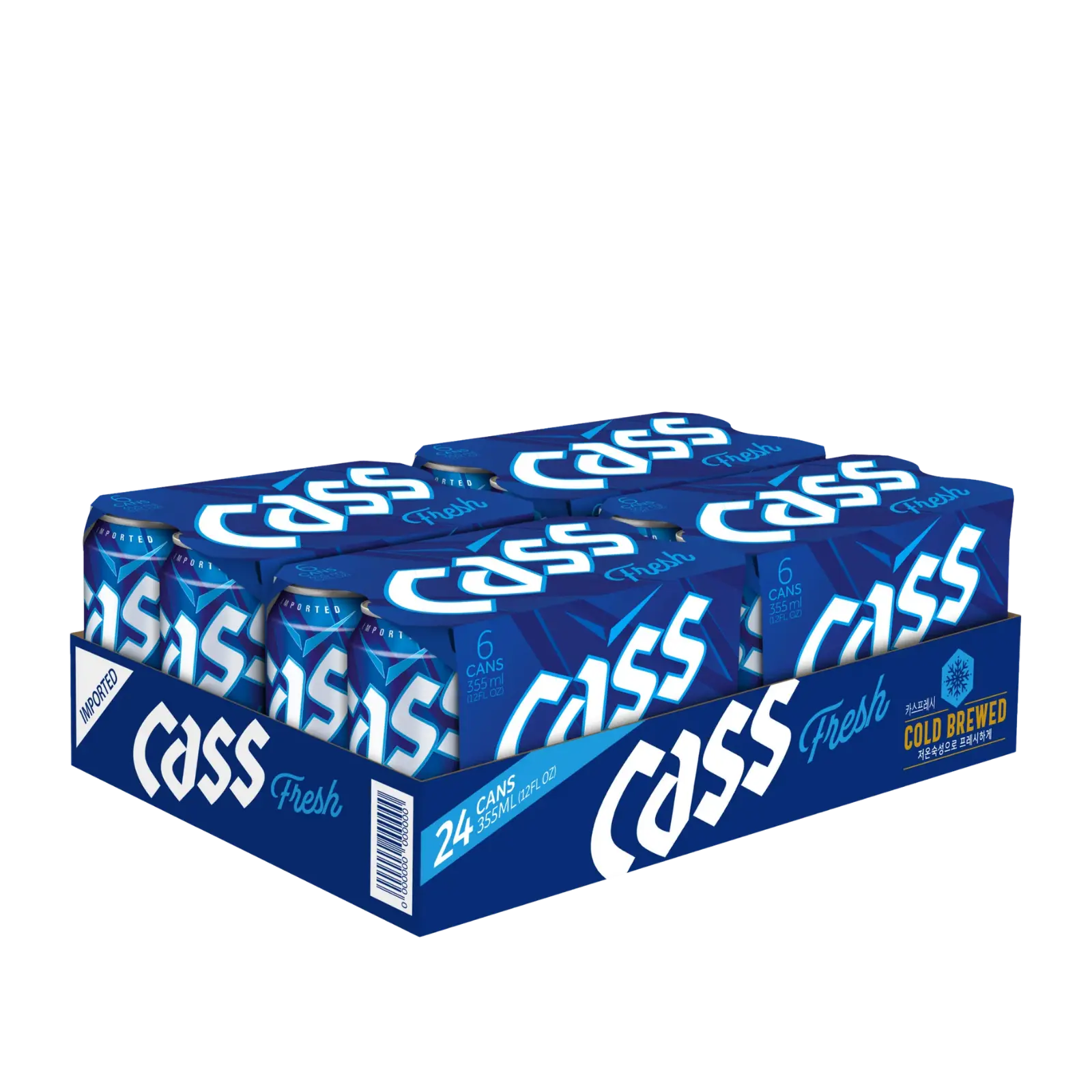 Cass Beer 24pk -Can
