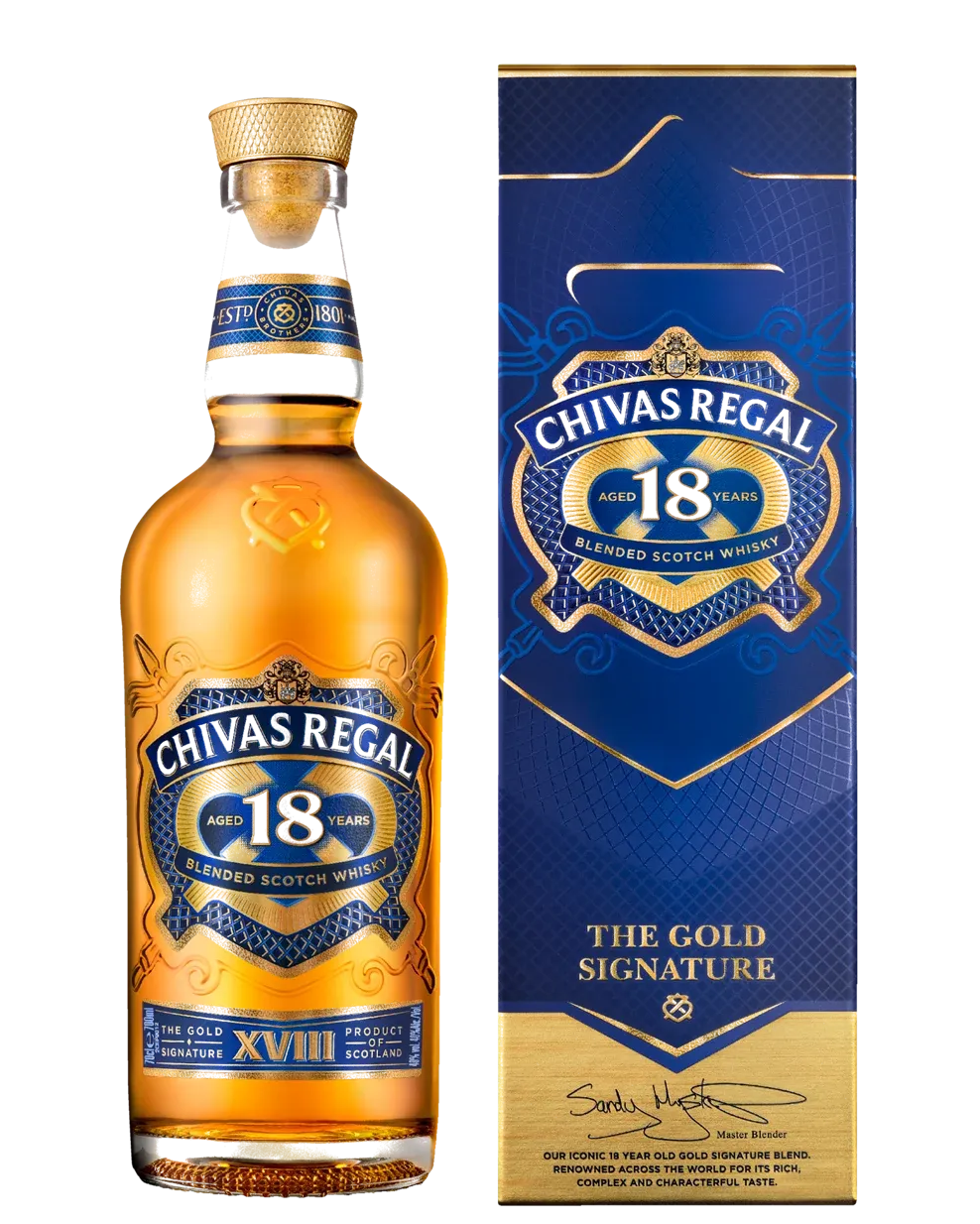 Chivas Regal 18 Year Old Blended Scotch Whisky 700mL