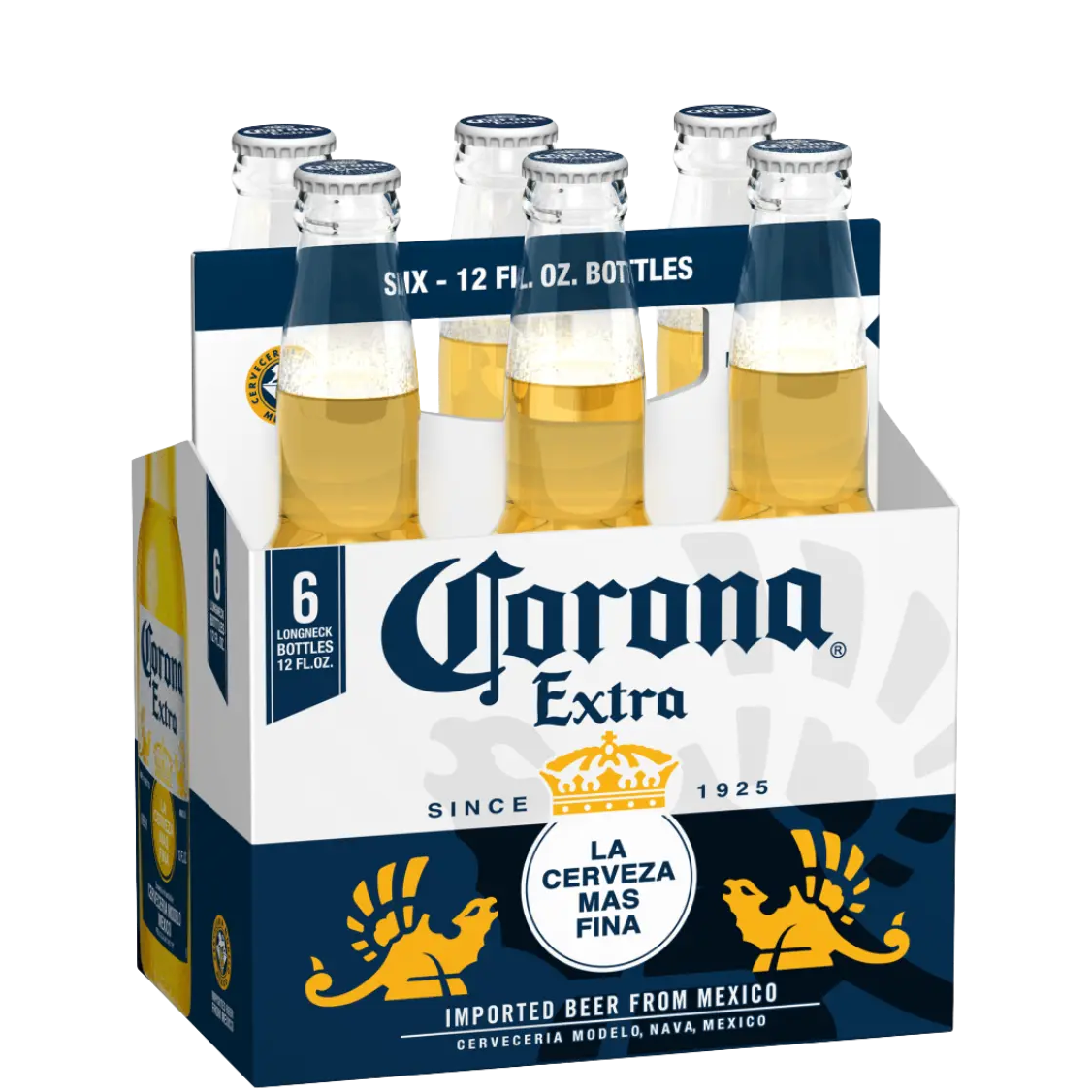 Corona Extra Beer Bottles 355mL 6 Pack