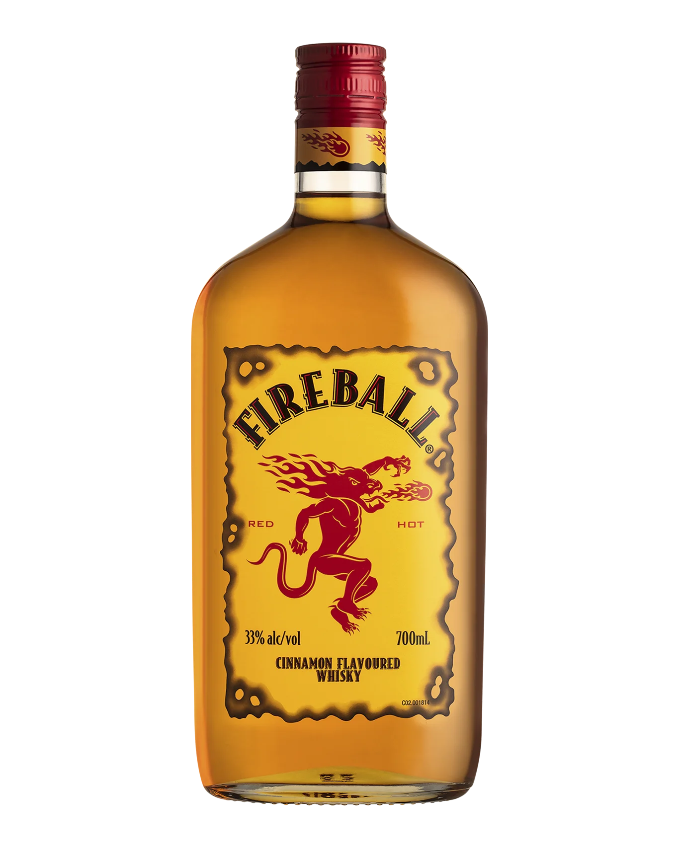 Fireball Cinnamon Flavoured Whisky 700mL
