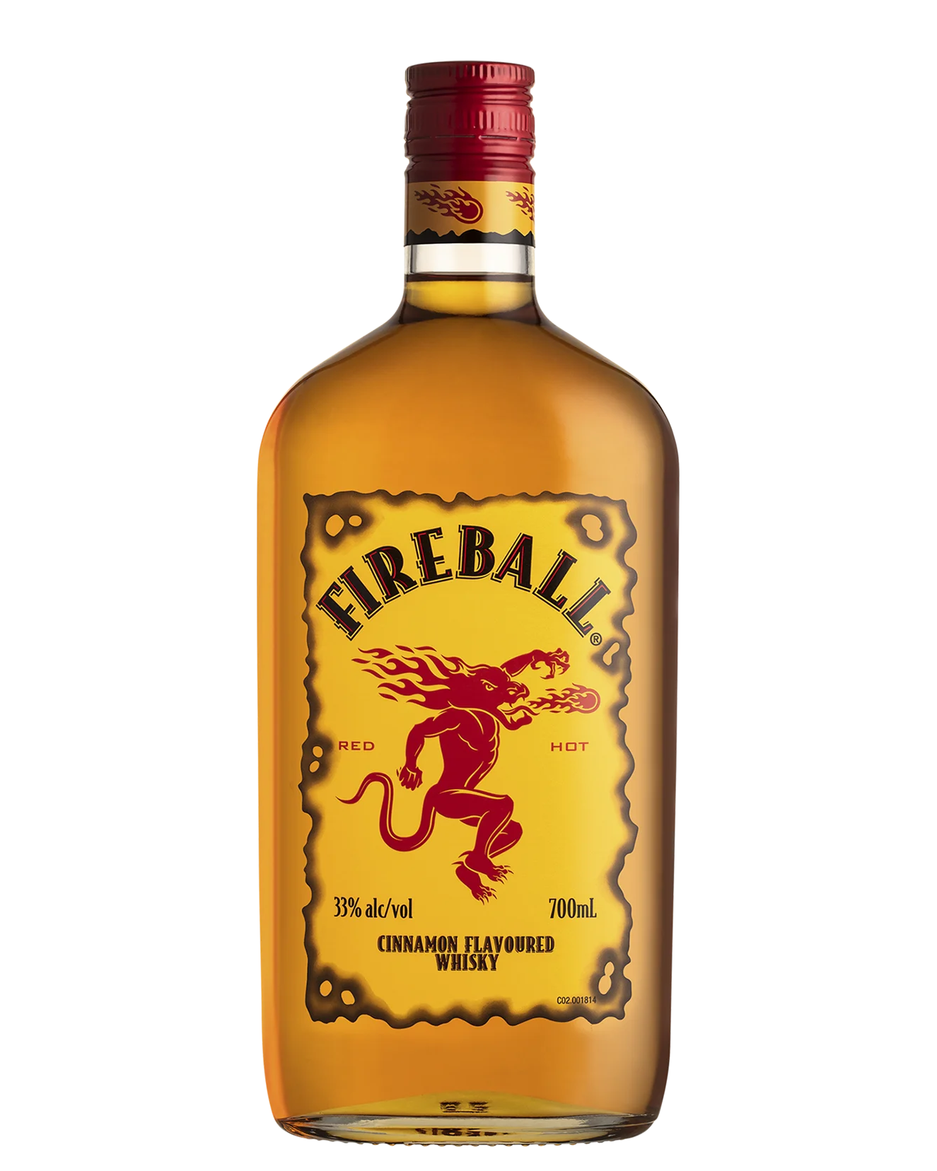 Fireball Cinnamon Flavoured Whisky 700mL