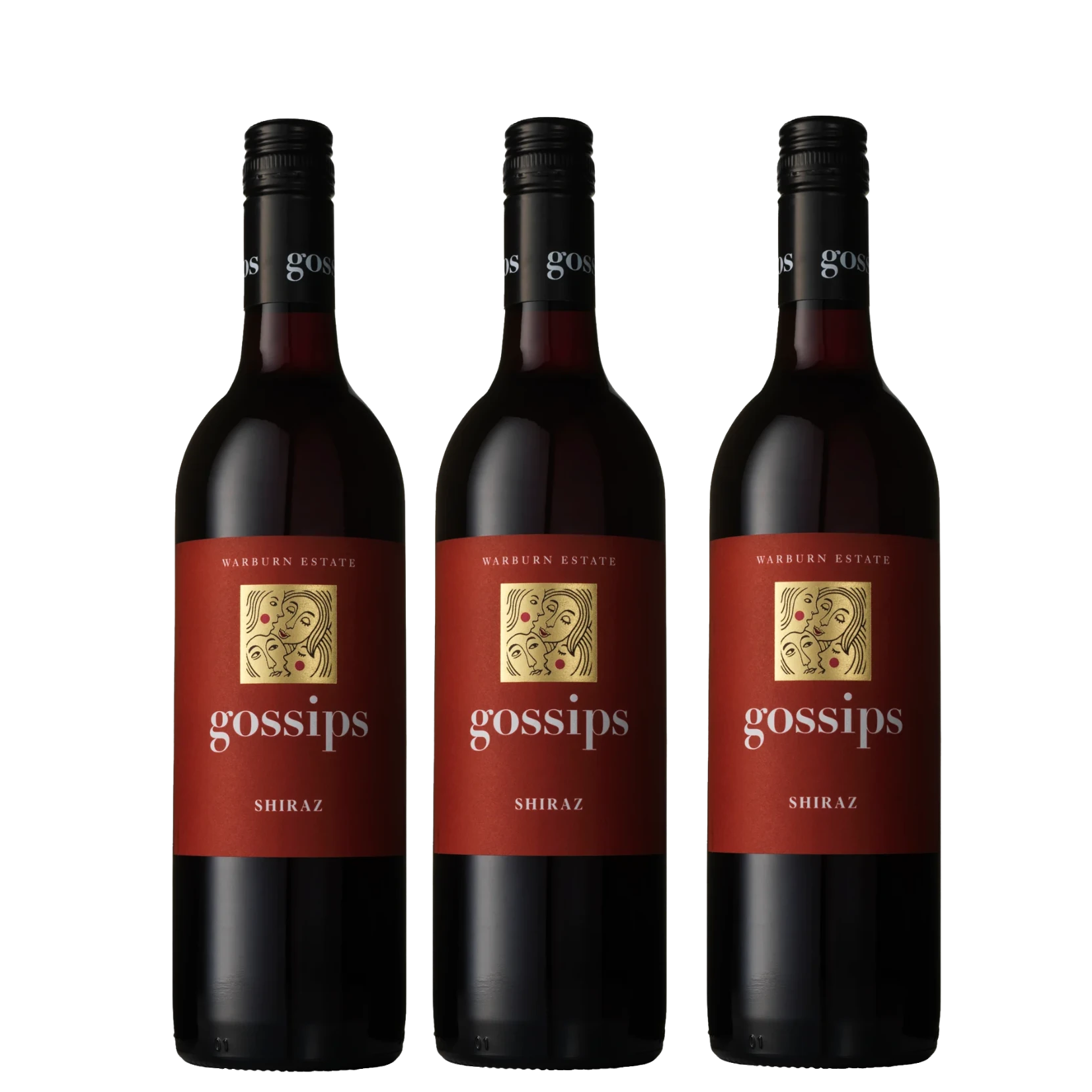 Gossips Shiraz 750mL 3 Bottles
