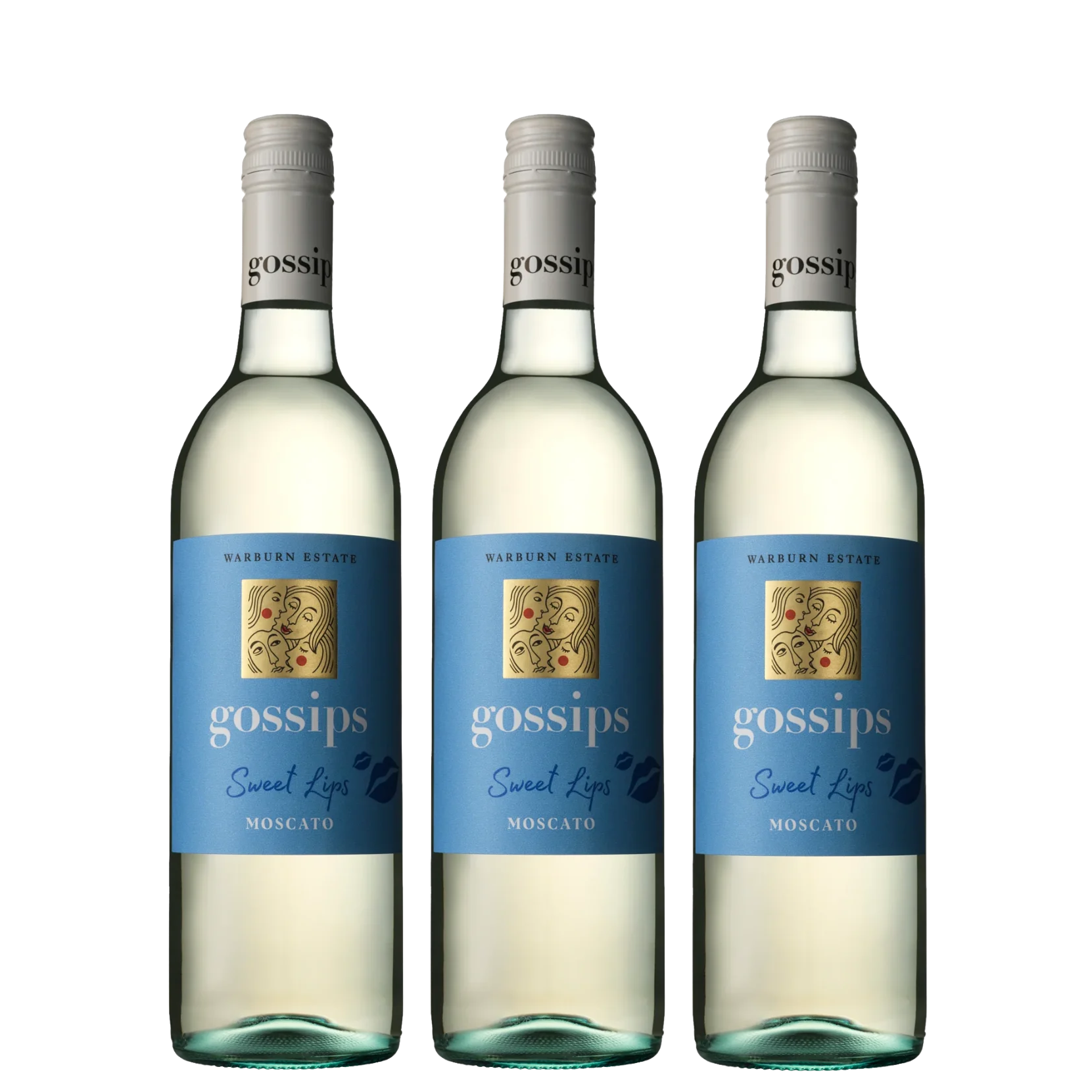Gossips Sweet Lips Moscato 750mL 3 Bottles