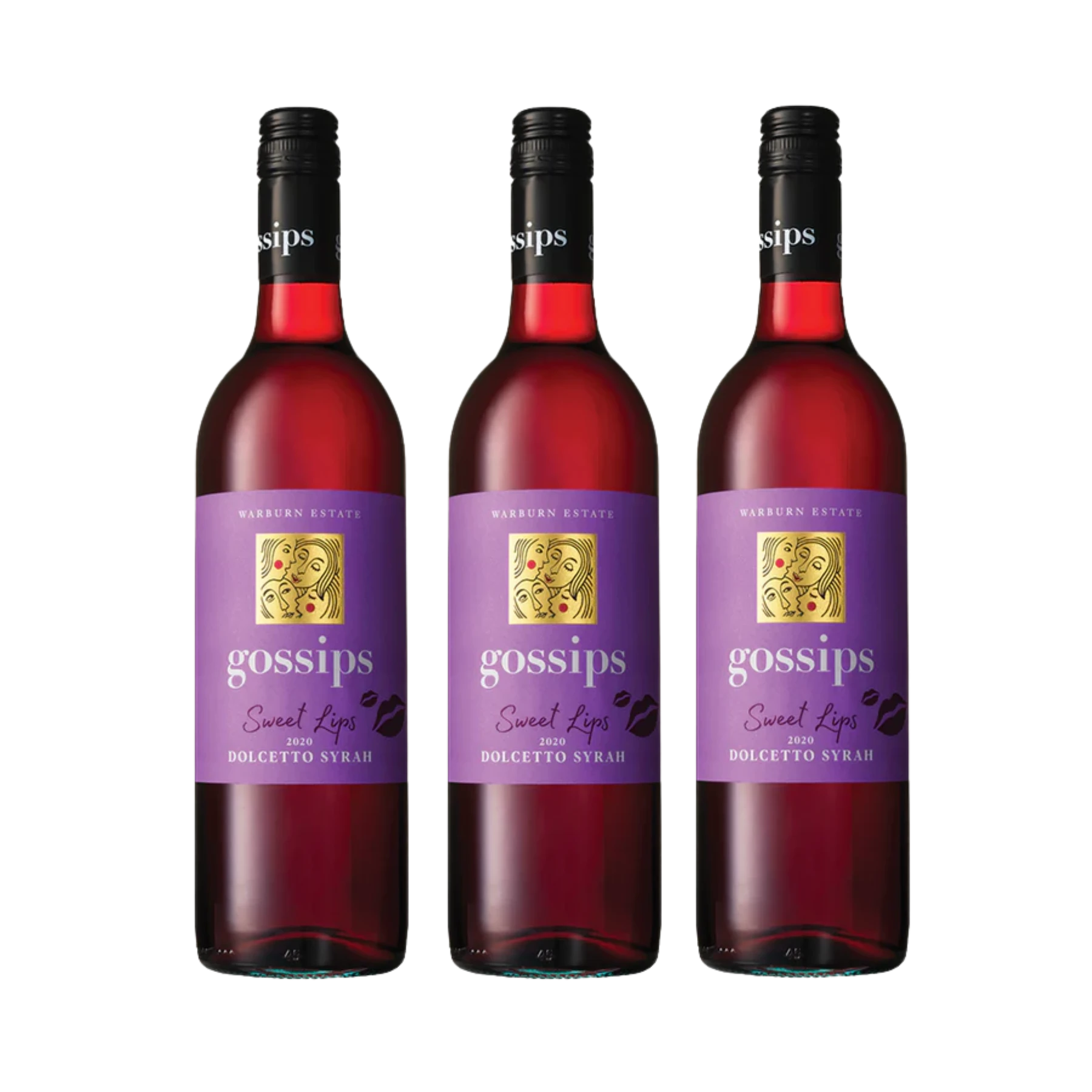 Gossips Sweet Lips Dolcetto & Syrah 750mL 3 Bottles