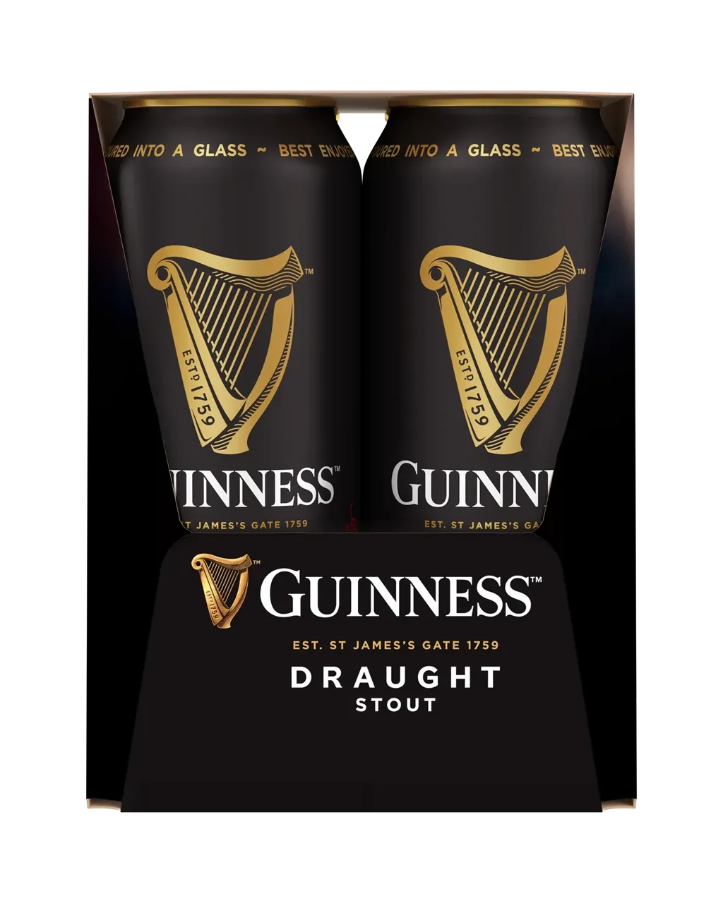 Guinness Draught Cans 470mL 4 Pack