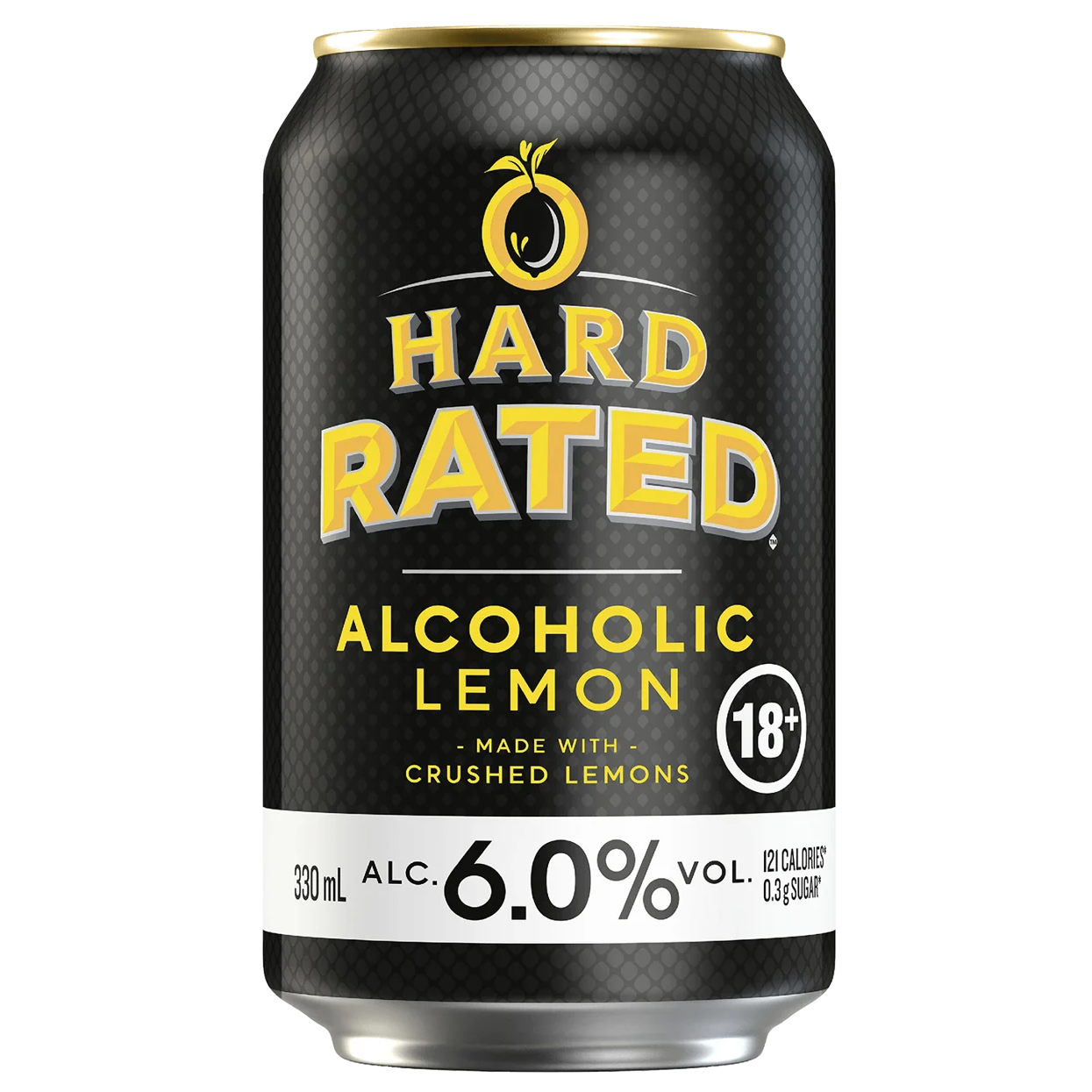 Hard Rated Lemon 6% Cans 330mL