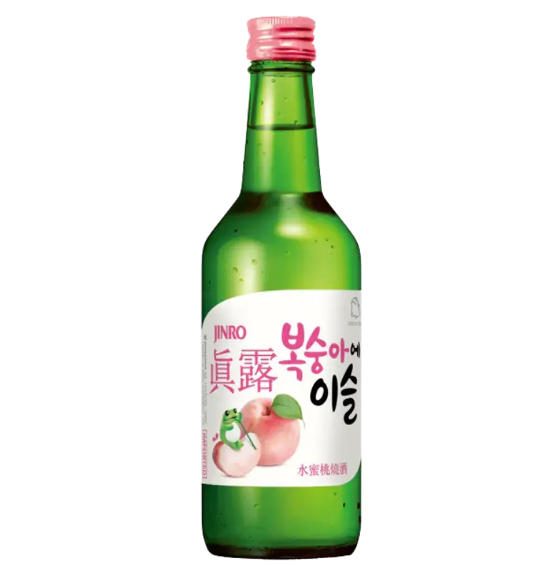 JINRO Peach Soju 360mL