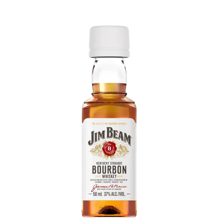 Jim Beam White Label Kentucky Straight Bourbon Whiskey 50mL