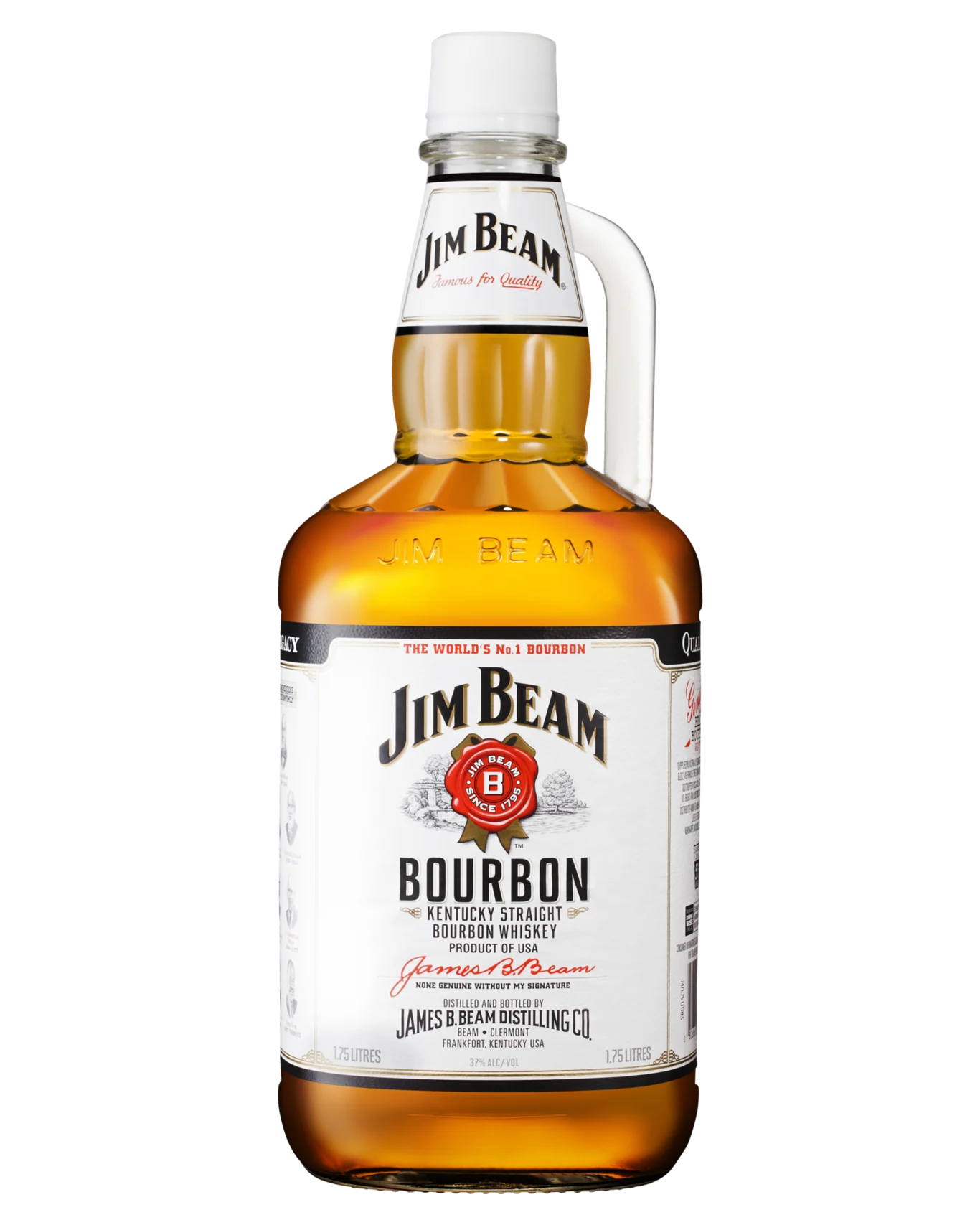 Jim Beam White Label Bourbon 1.75L