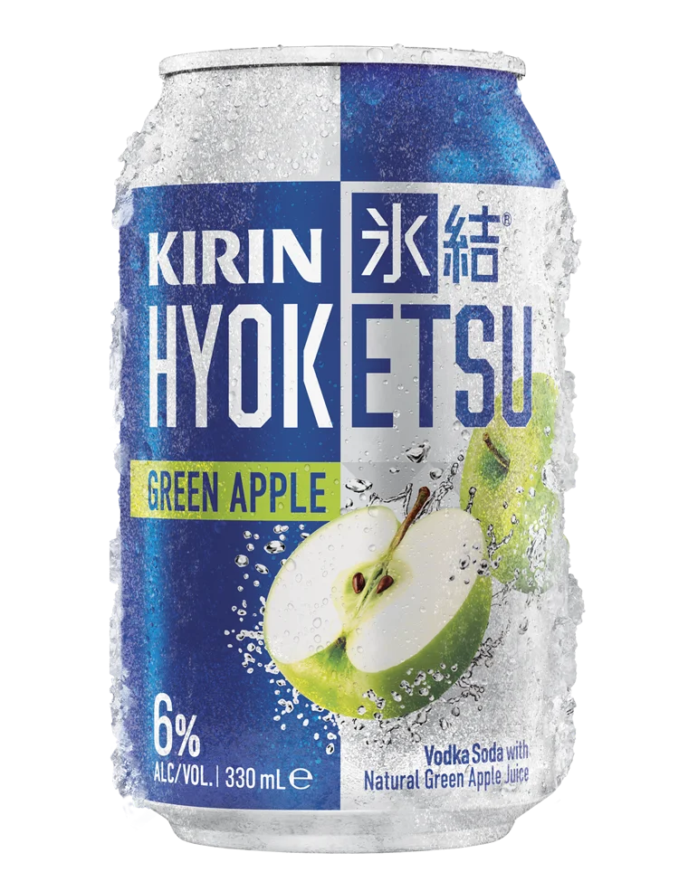 Kirin Hyoketsu Green Apple Can 330mL