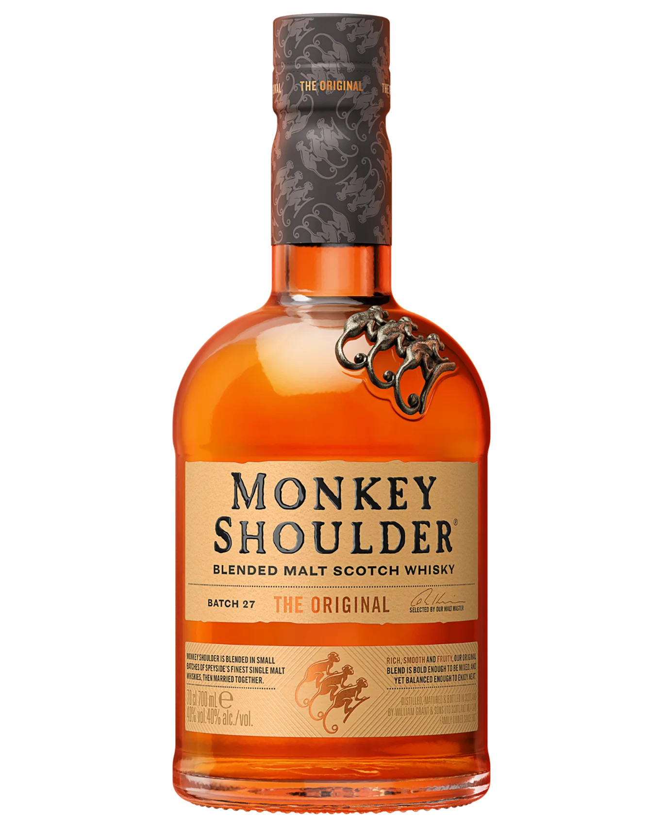 Monkey Shoulder Blended Malt Scotch Whisky 700mL