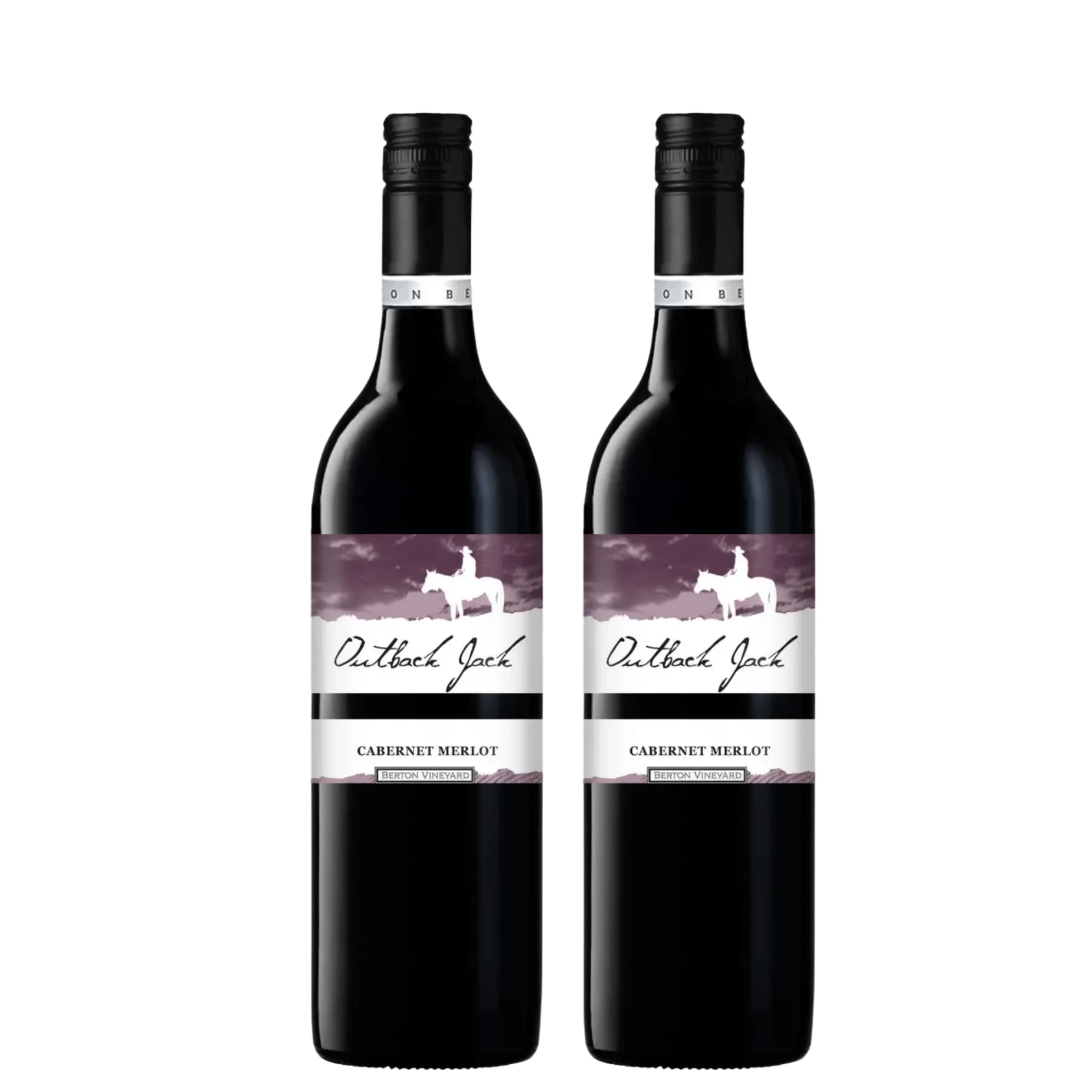 Outback Jack Cabernet Merlot 750mL 2 Bottles