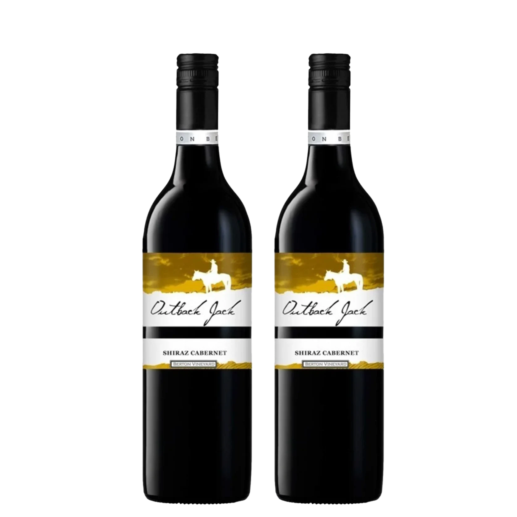 Outback Jack Shiraz Cabernet 750mL 2 Bottles