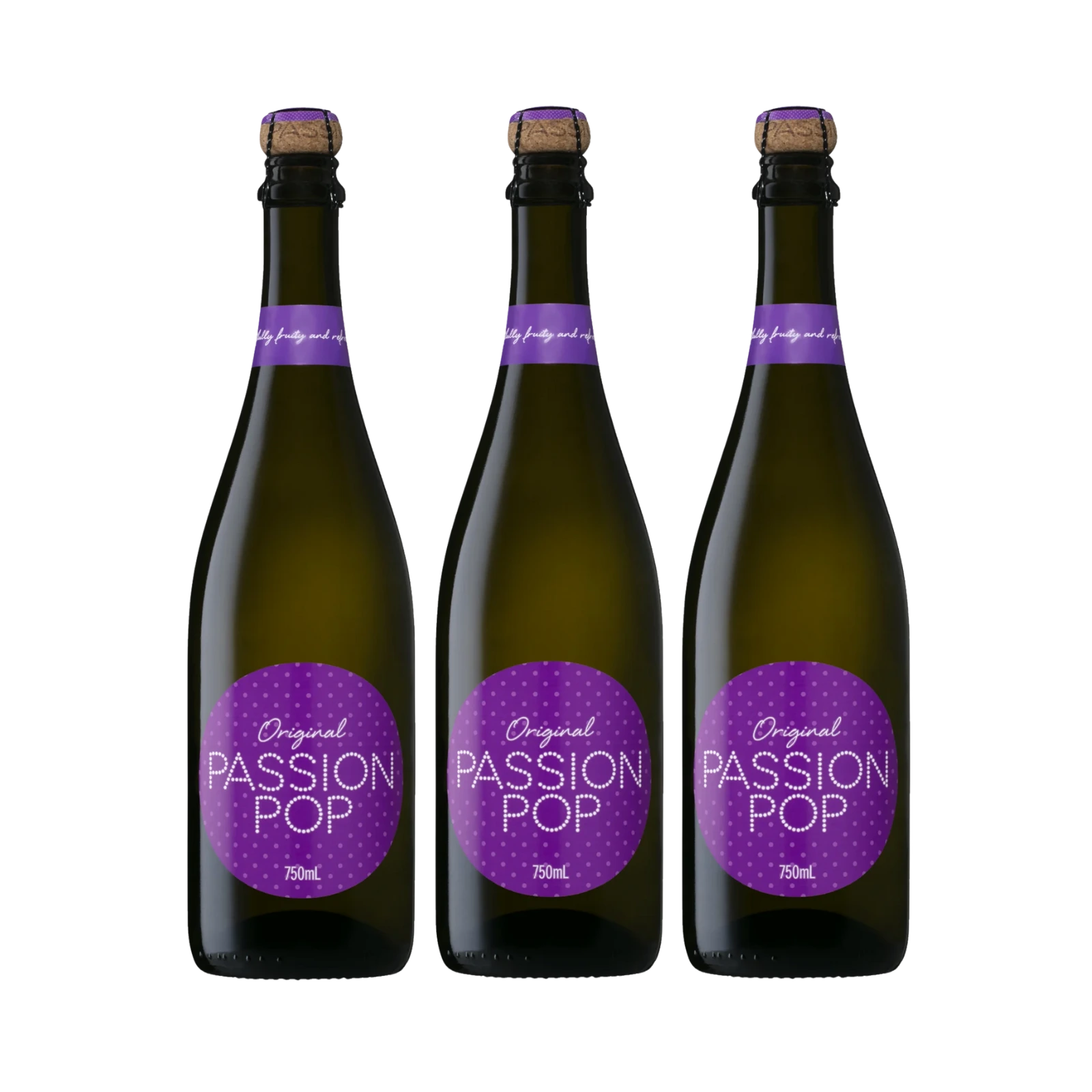Passion POP Original 750mL 3 Bottles