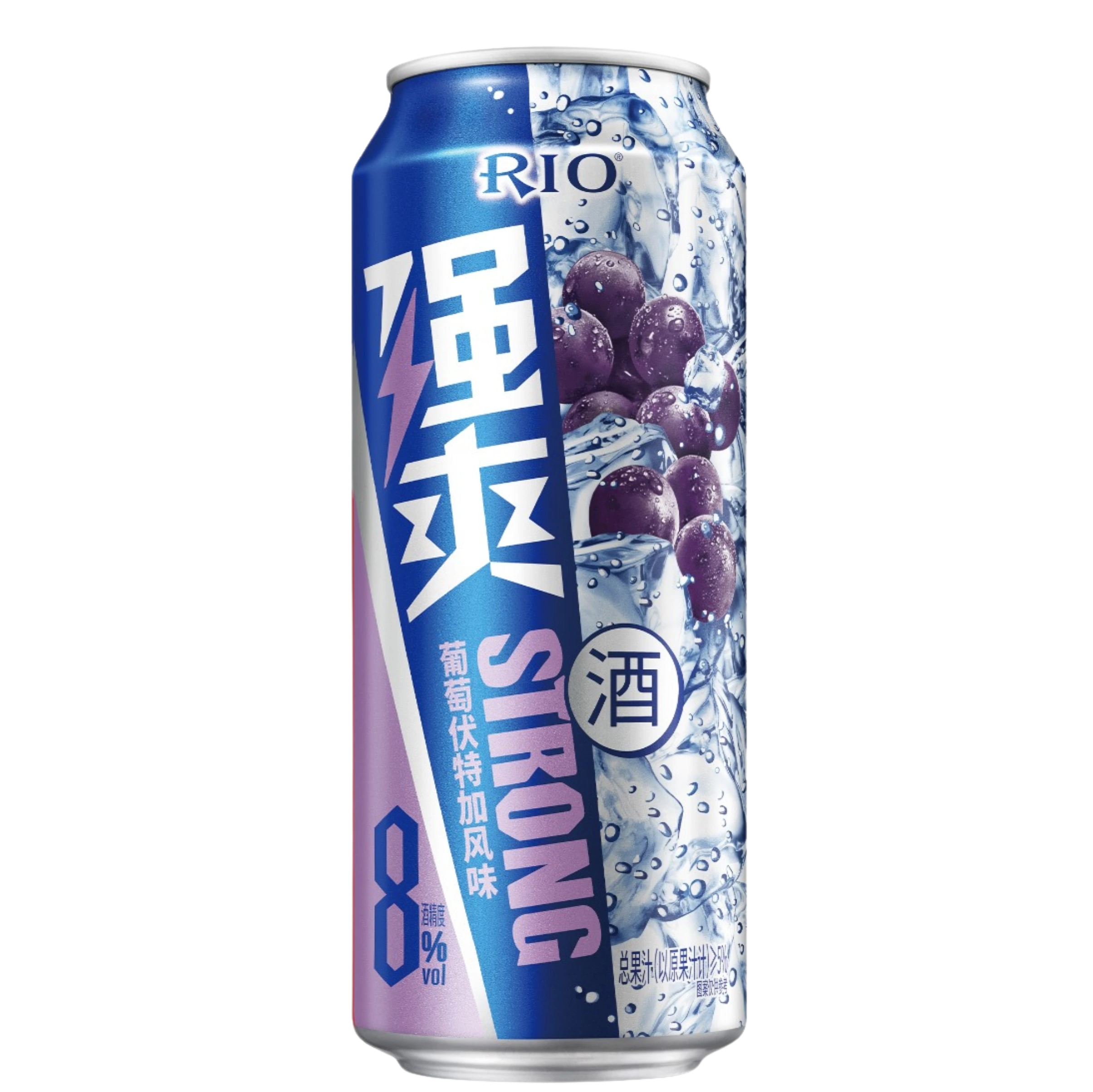 RIO Strong Grape Vodka Can 500mL