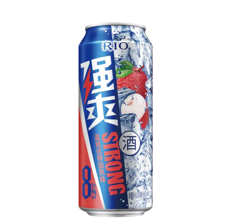 RIO Strong Lychee Vodka Can 500mL