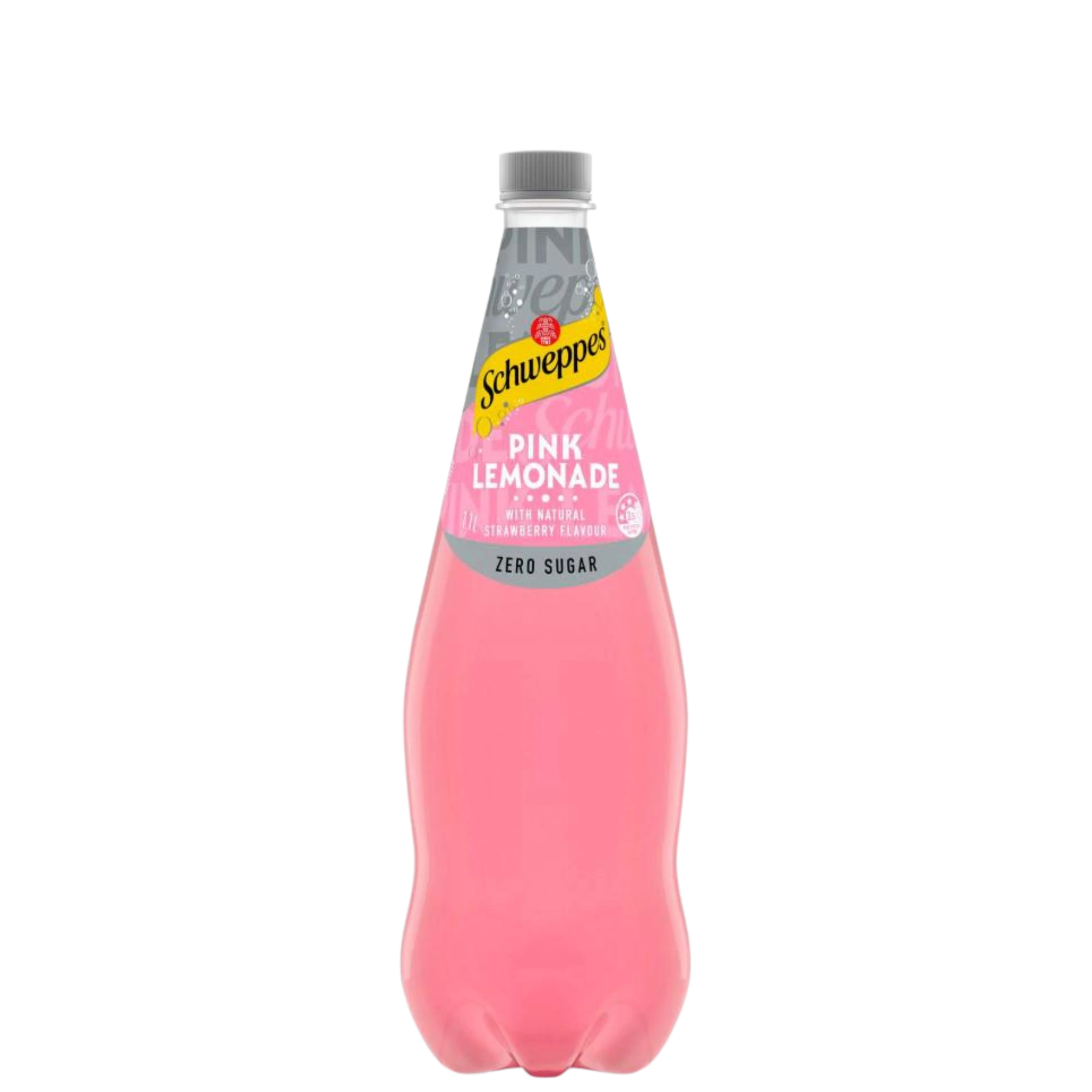 Schweppes Pink Lemonade Zero Sugar | 1.1L