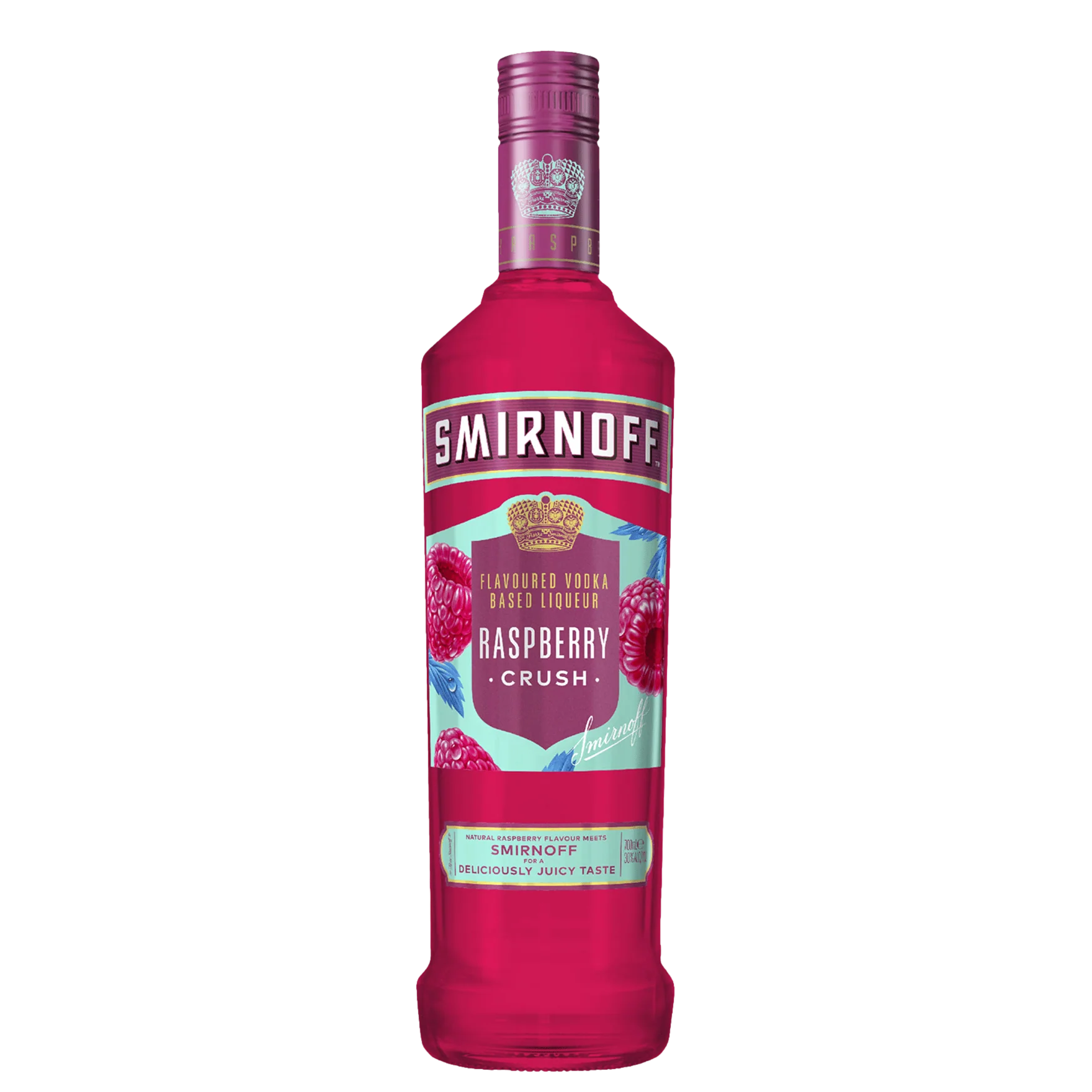 Smirnoff Raspberry Crush Vodka 700mL