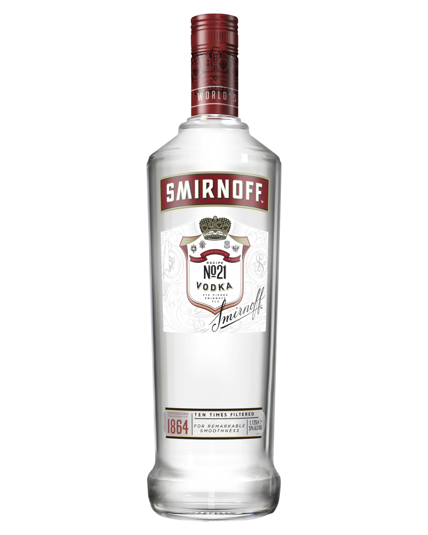 Smirnoff Red Label Vodka 1.125L