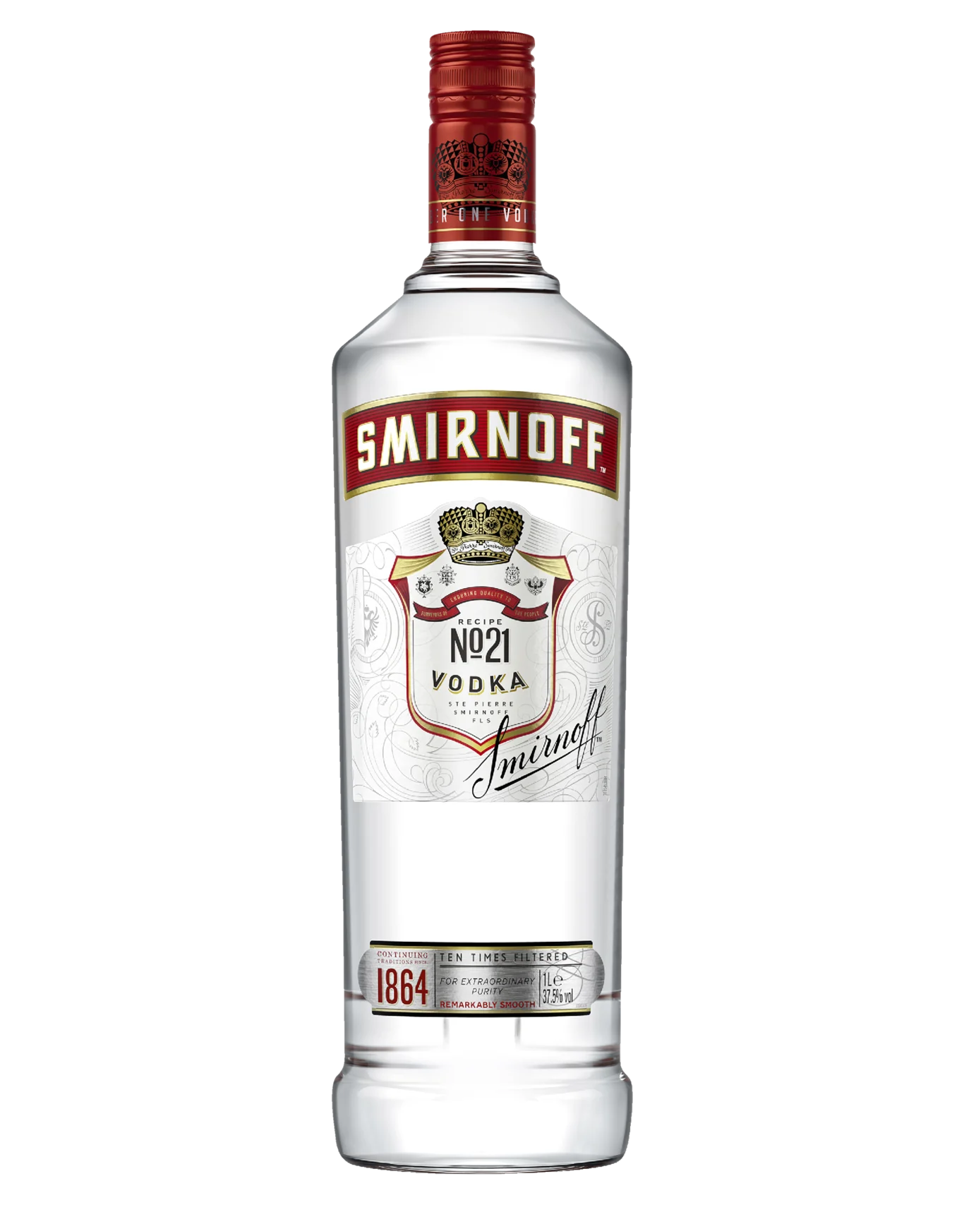 Smirnoff Red Label Vodka 1L