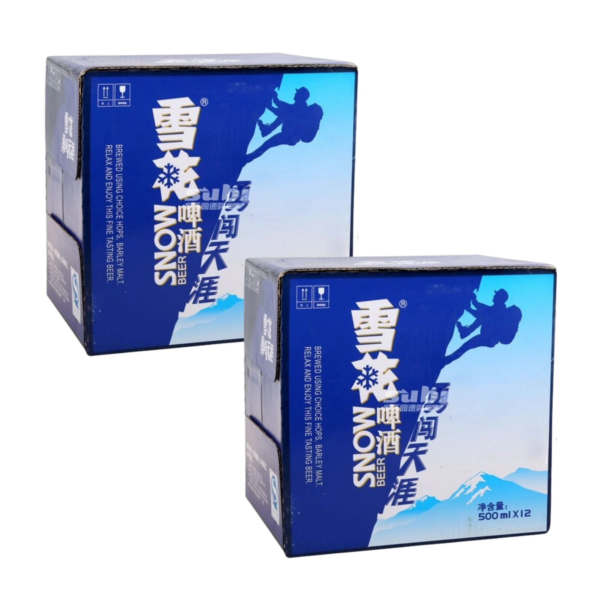 Snow Beer Long Neck 2 Cases