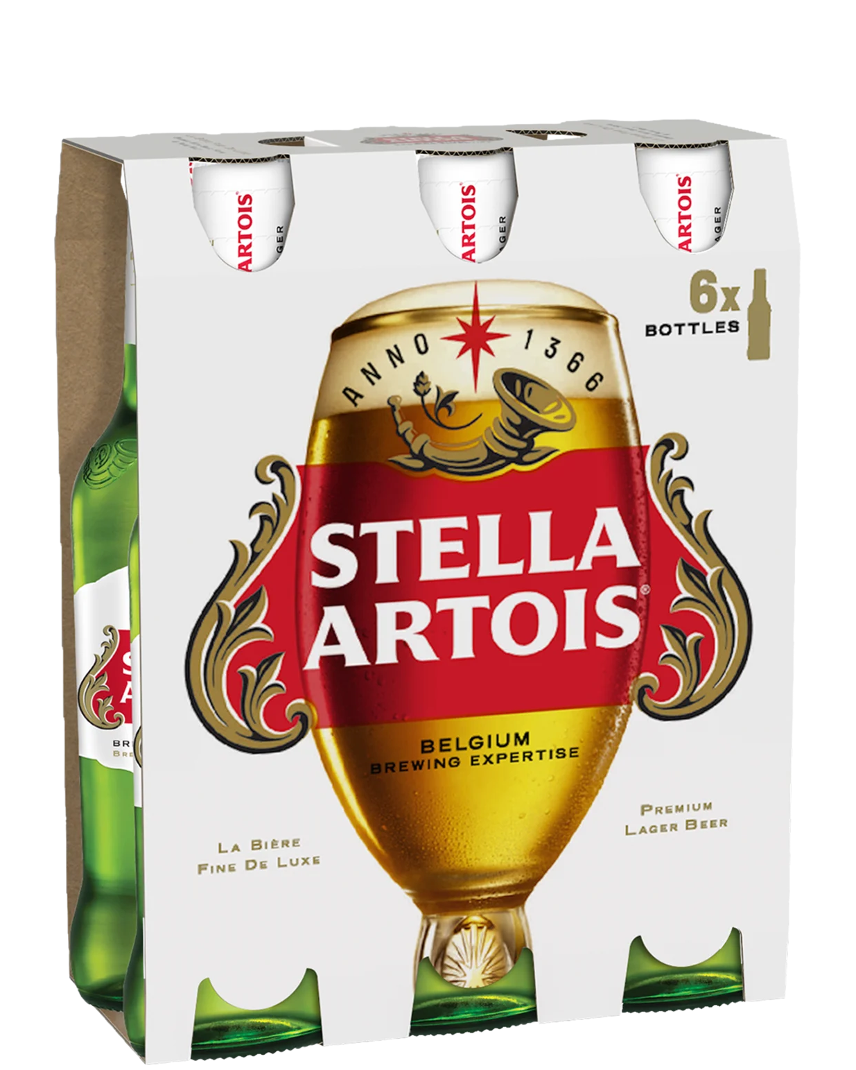 Stella Artois Bottles 330mL 6 Pack