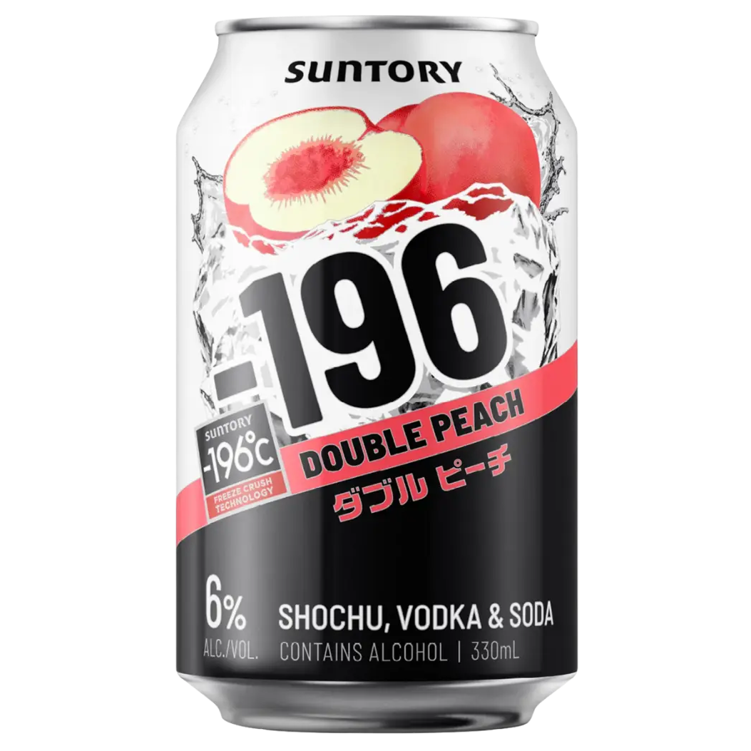 Suntory 196 Double Peach Cans 330mL