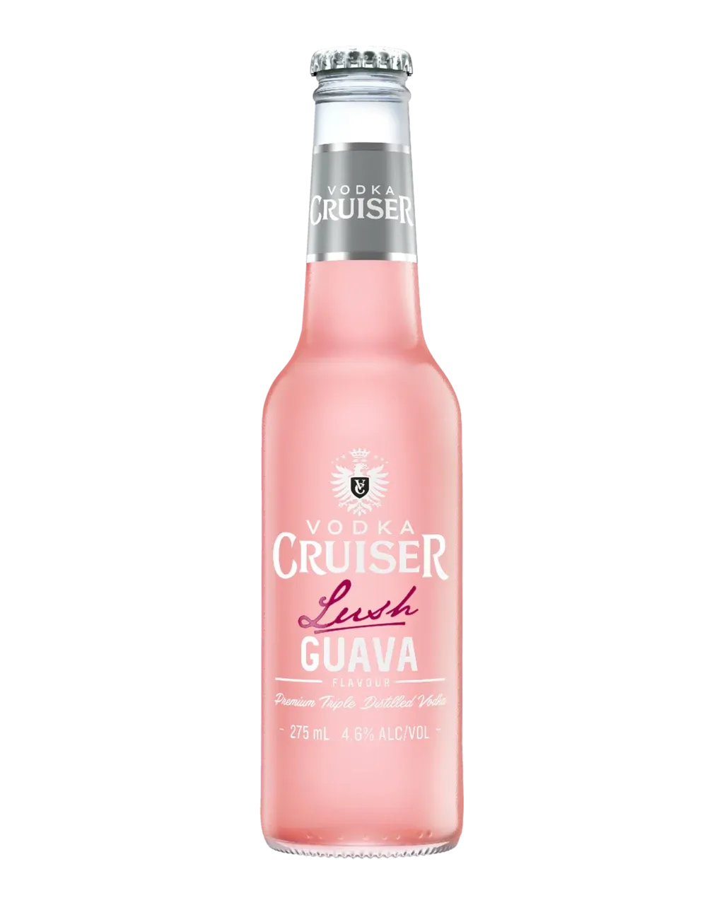 Vodka Cruiser Lush Guava Bottles 275mL 4 Pack