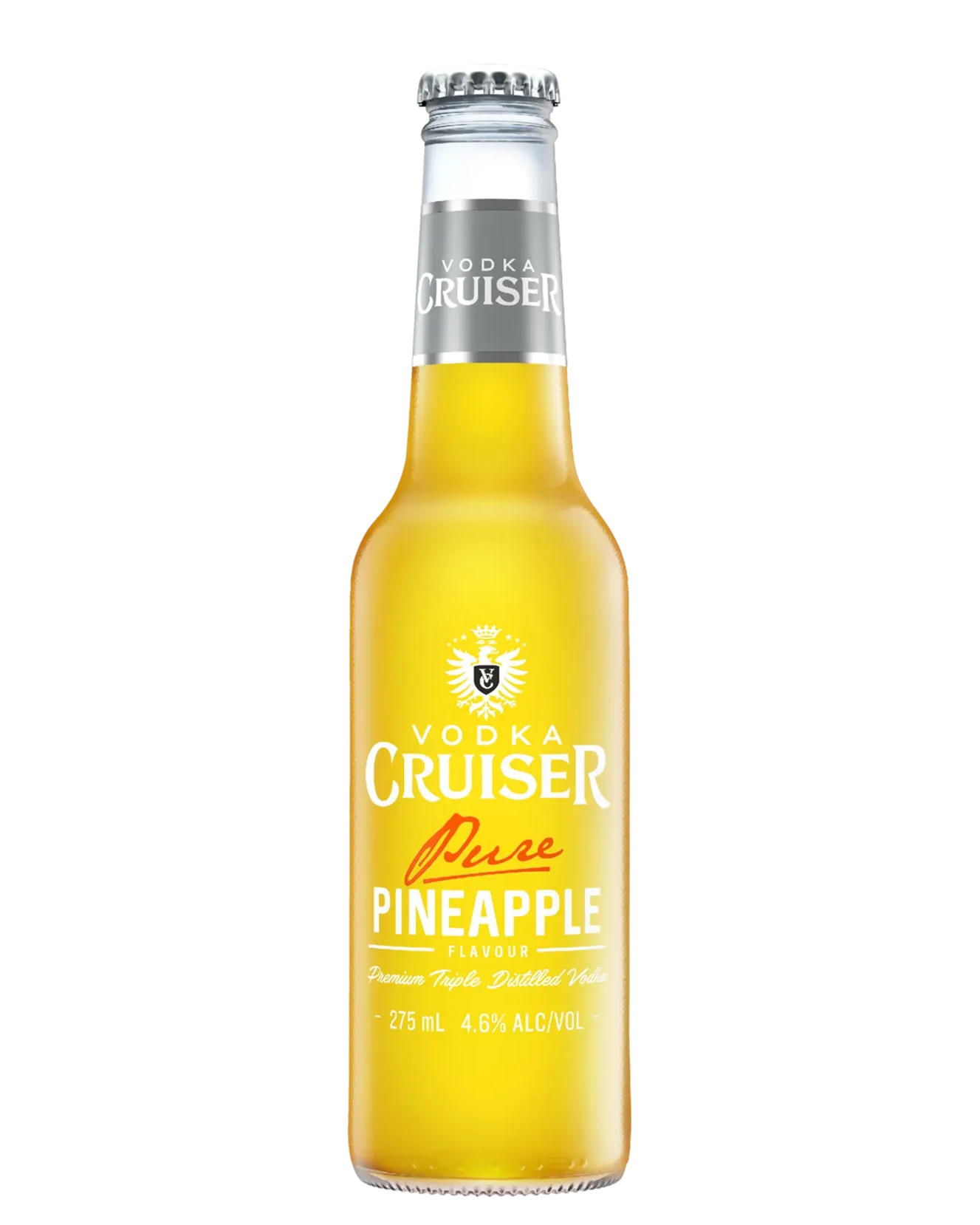 Vodka Cruiser Pure Pineapple Bottles 275mL