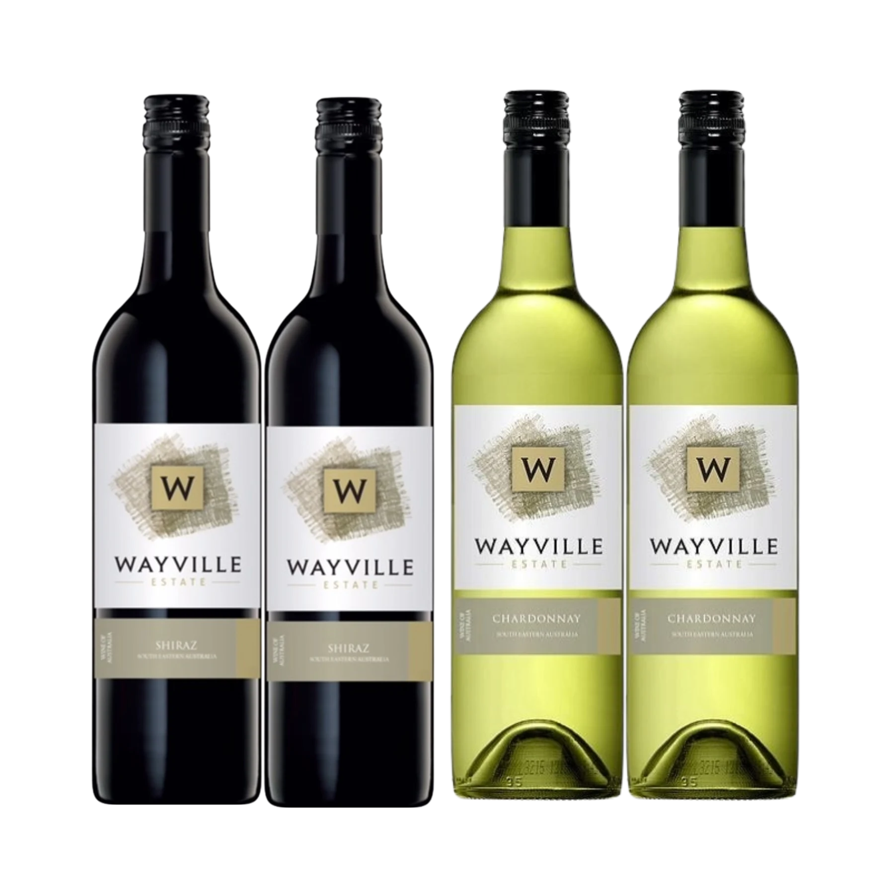 Wayville Estate Mix 750mL (Shiraz & Chardonnay) 4 Bottles