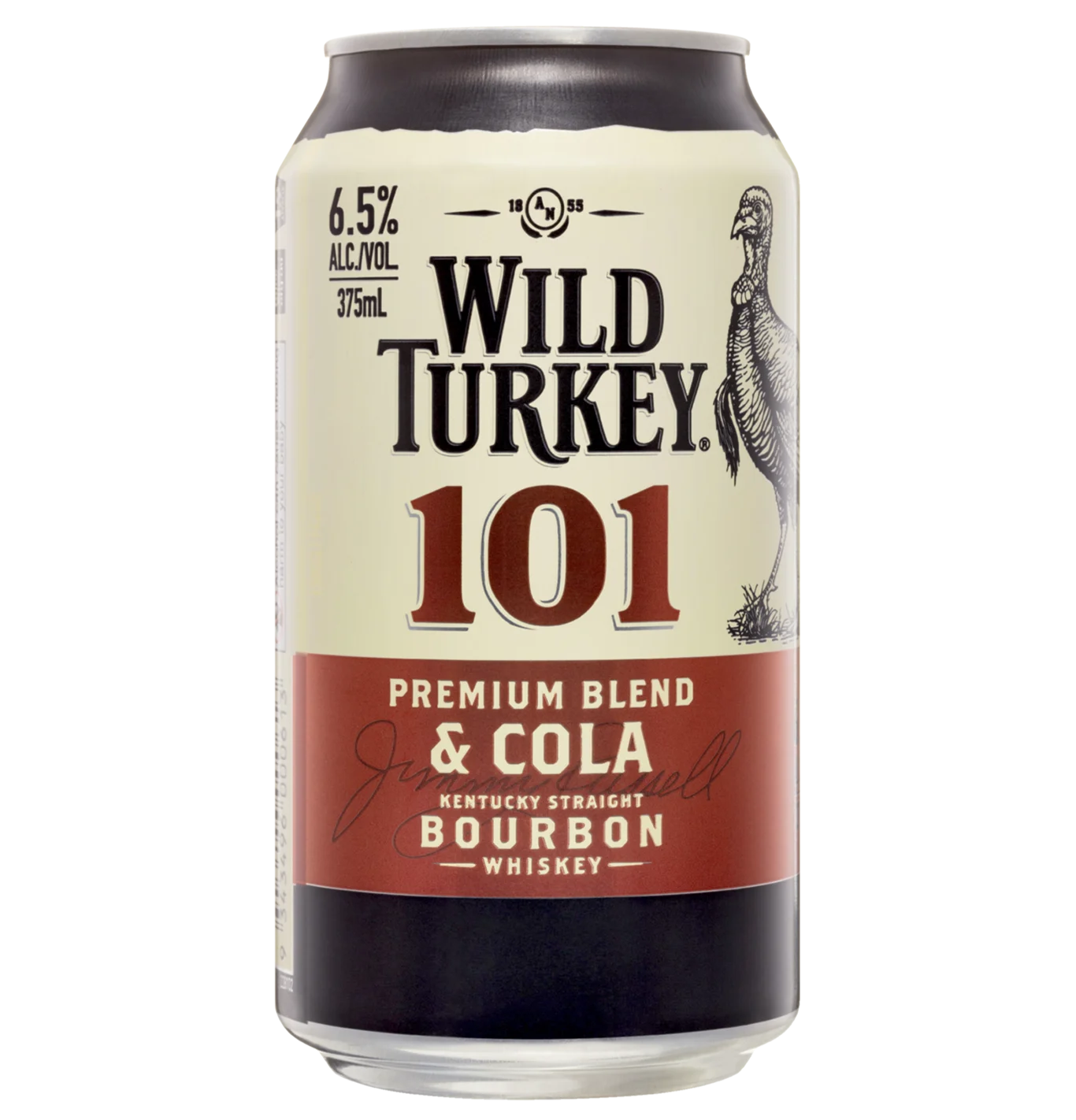 Wild Turkey 101 Bourbon and Cola Can 375mL