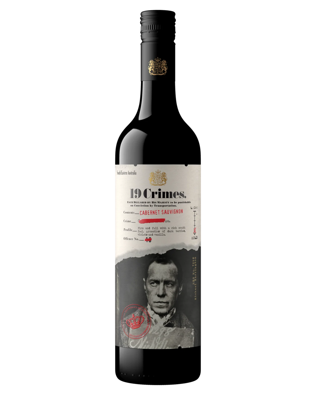 19 Crimes Cabernet Sauvignon 750mL