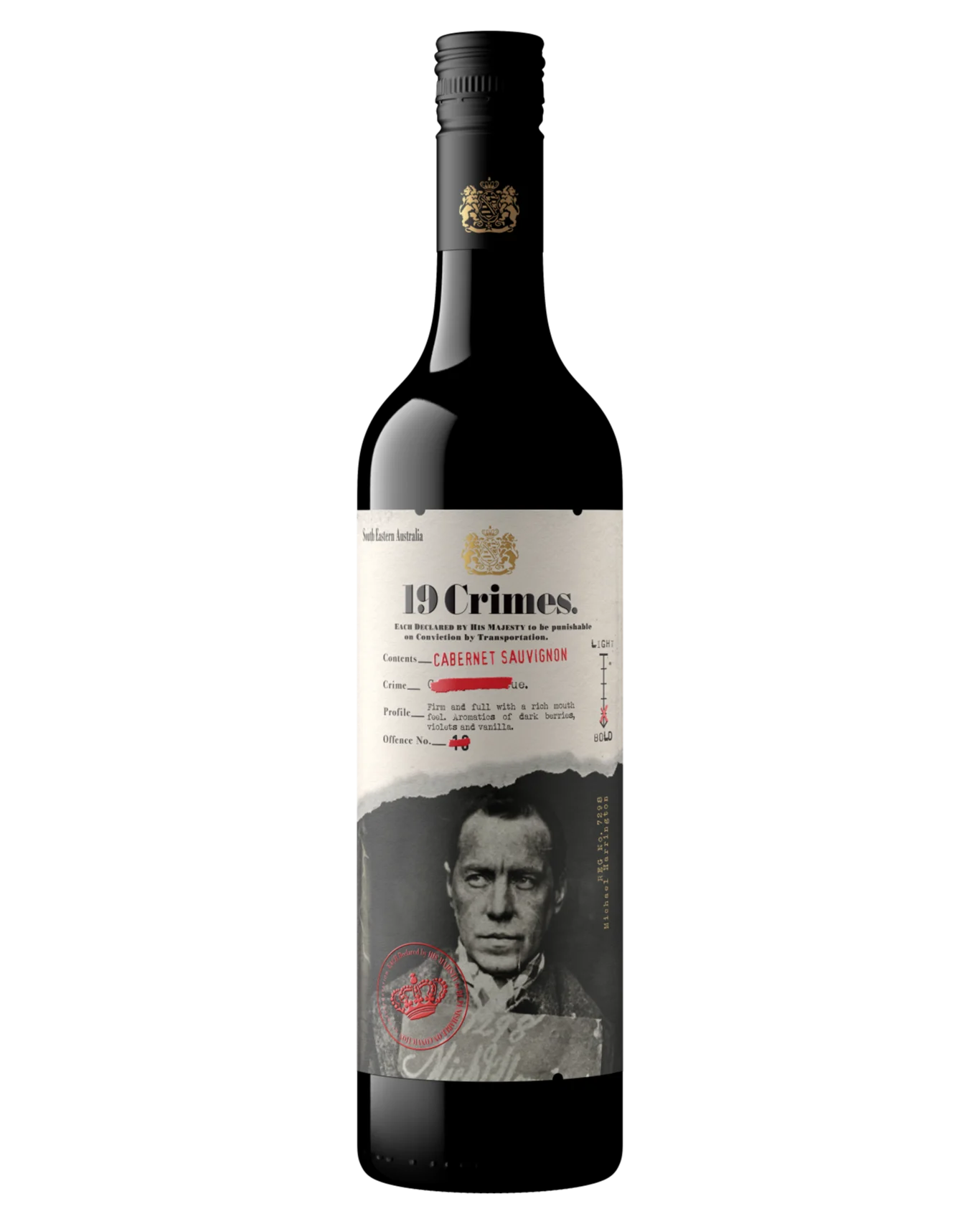 19 Crimes Cabernet Sauvignon 750mL