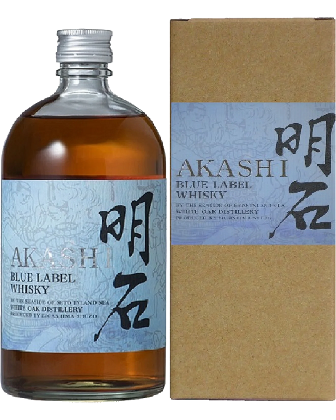 Akashi White Oak Blue Japanese Blended Whisky 700mL