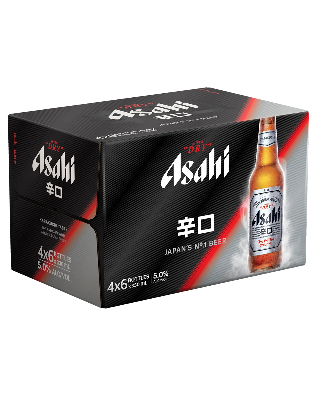 Asahi Bottles 24pk