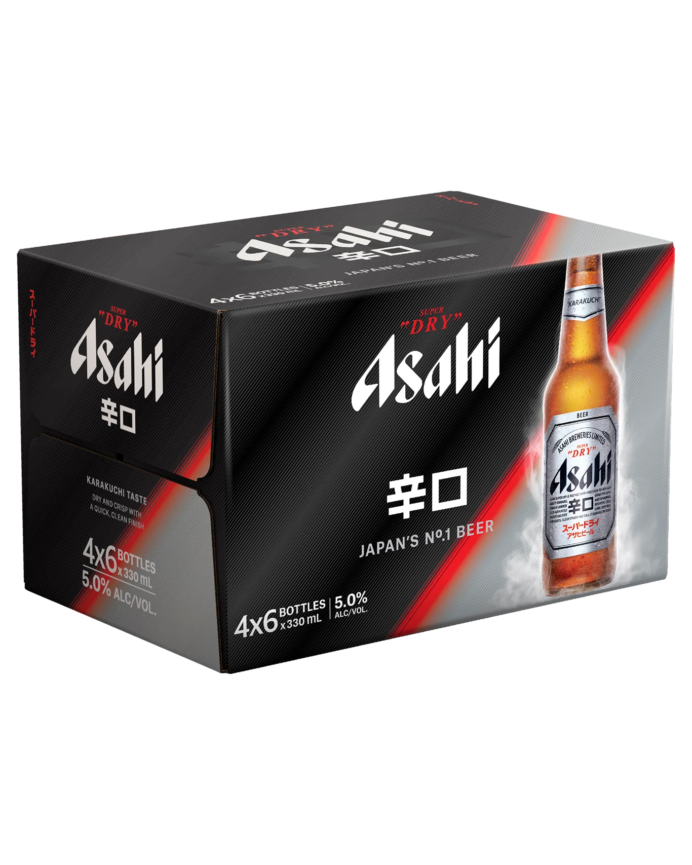 Asahi Bottles 24pk