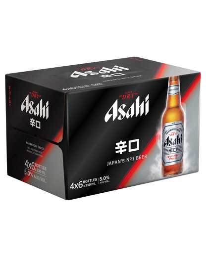 Asahi Bottles 24pk