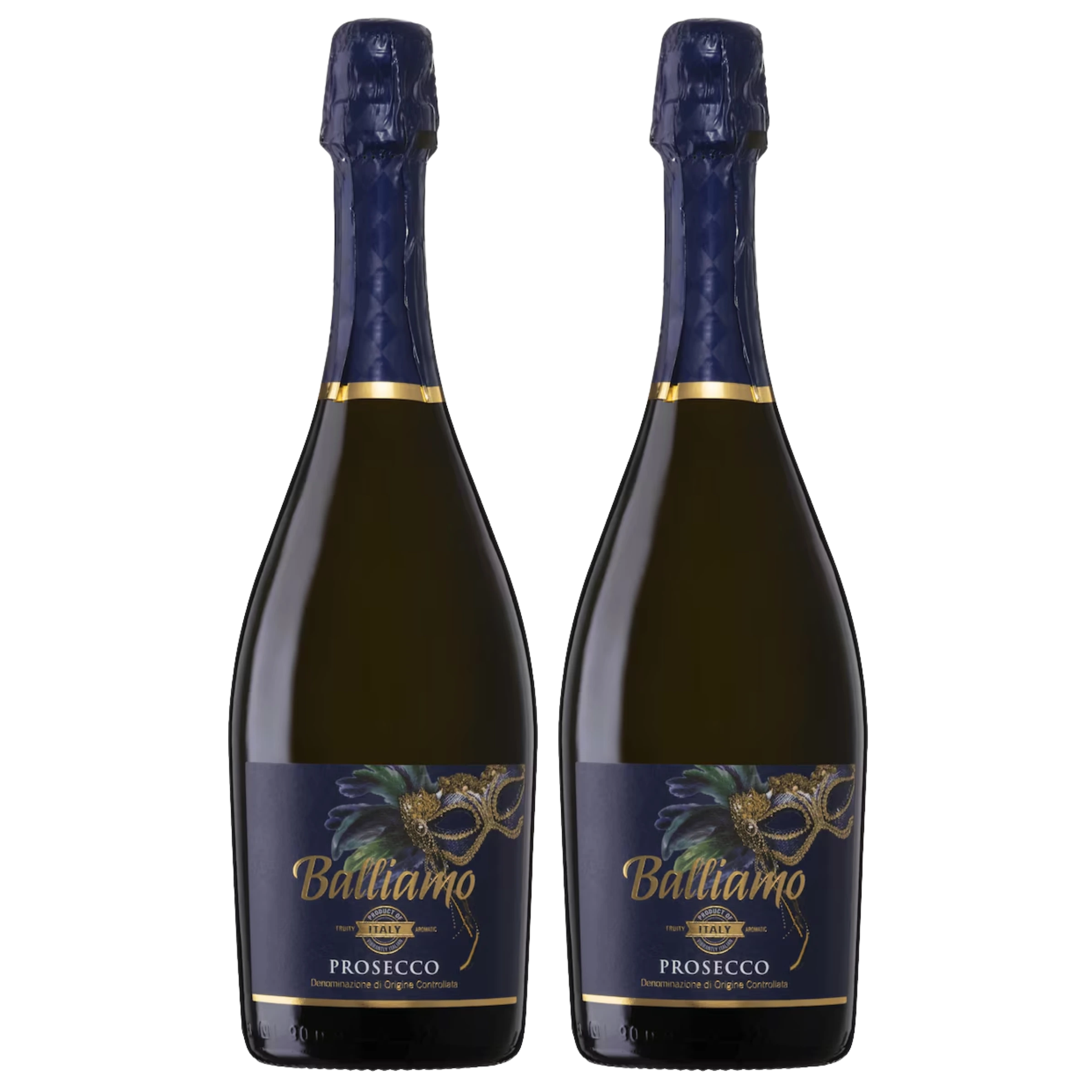 Balliamo Italian Prosecco 750mL 2 Pack
