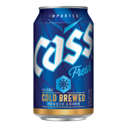 Cass Fresh Beer Cans 355mL 12 Pack