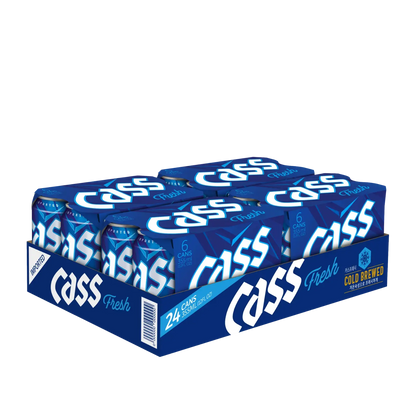 Cass Beer 24pk -Can