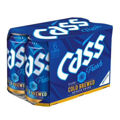 Cass Beer 6pk
