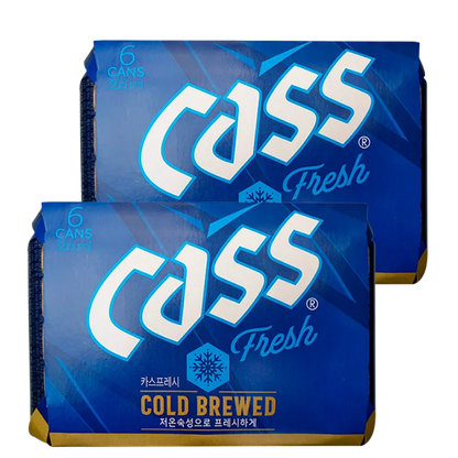 Cass Fresh Beer Cans 355mL 12 Pack