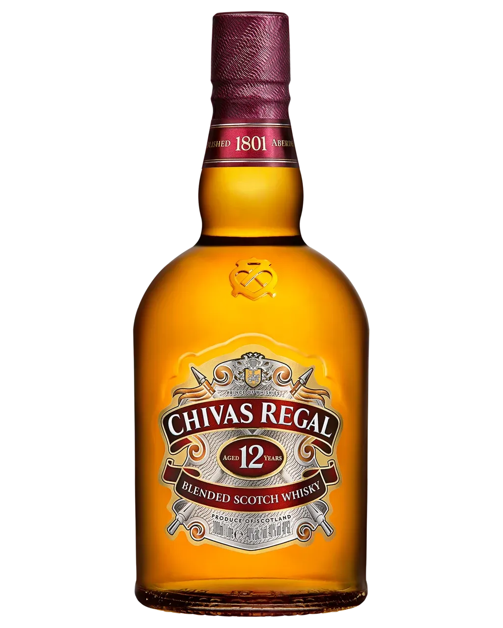 Chivas Regal 12 Year Old Blended Scotch Whisky 1L