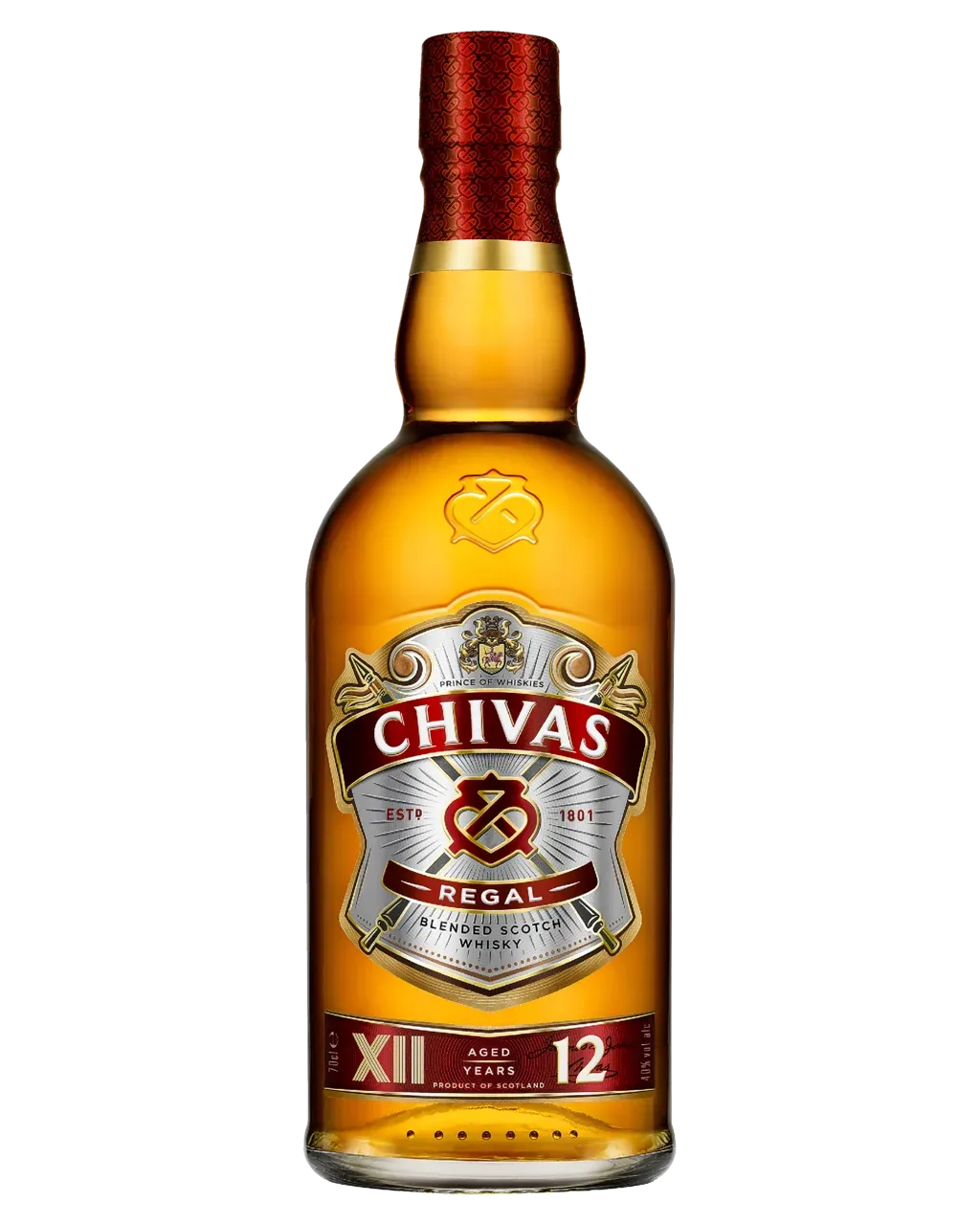 Chivas Regal 12 Year Old Blended Scotch Whisky 700mL