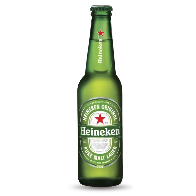 Heineken Lager Bottles 330mL