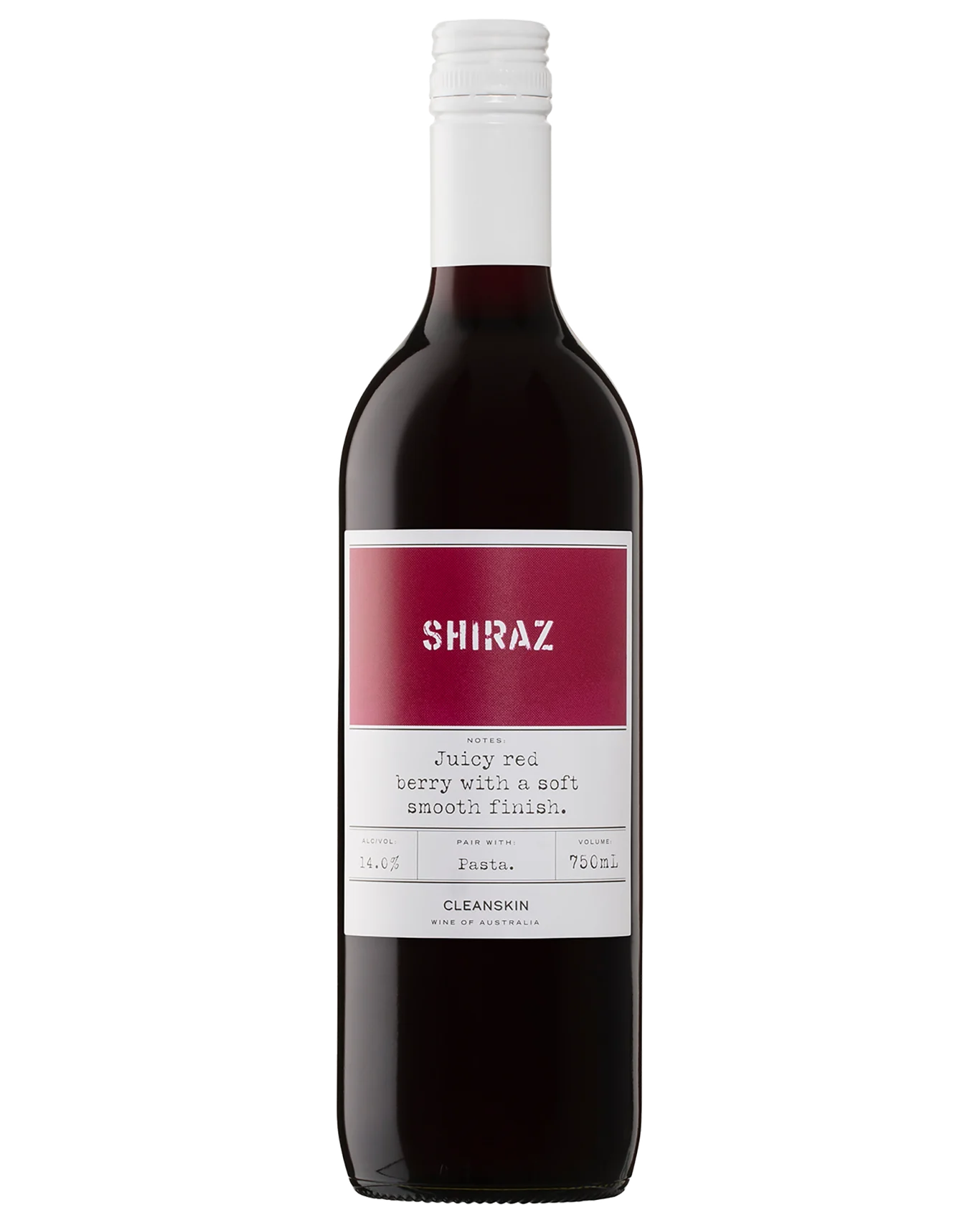 Cleanskin Shiraz 750mL